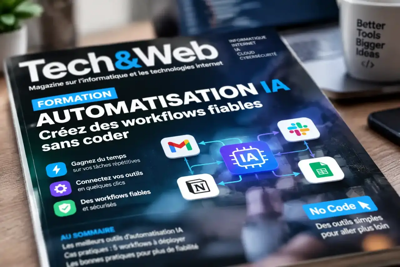 Formation automatisation IA : créez des workflows fiables sans coder