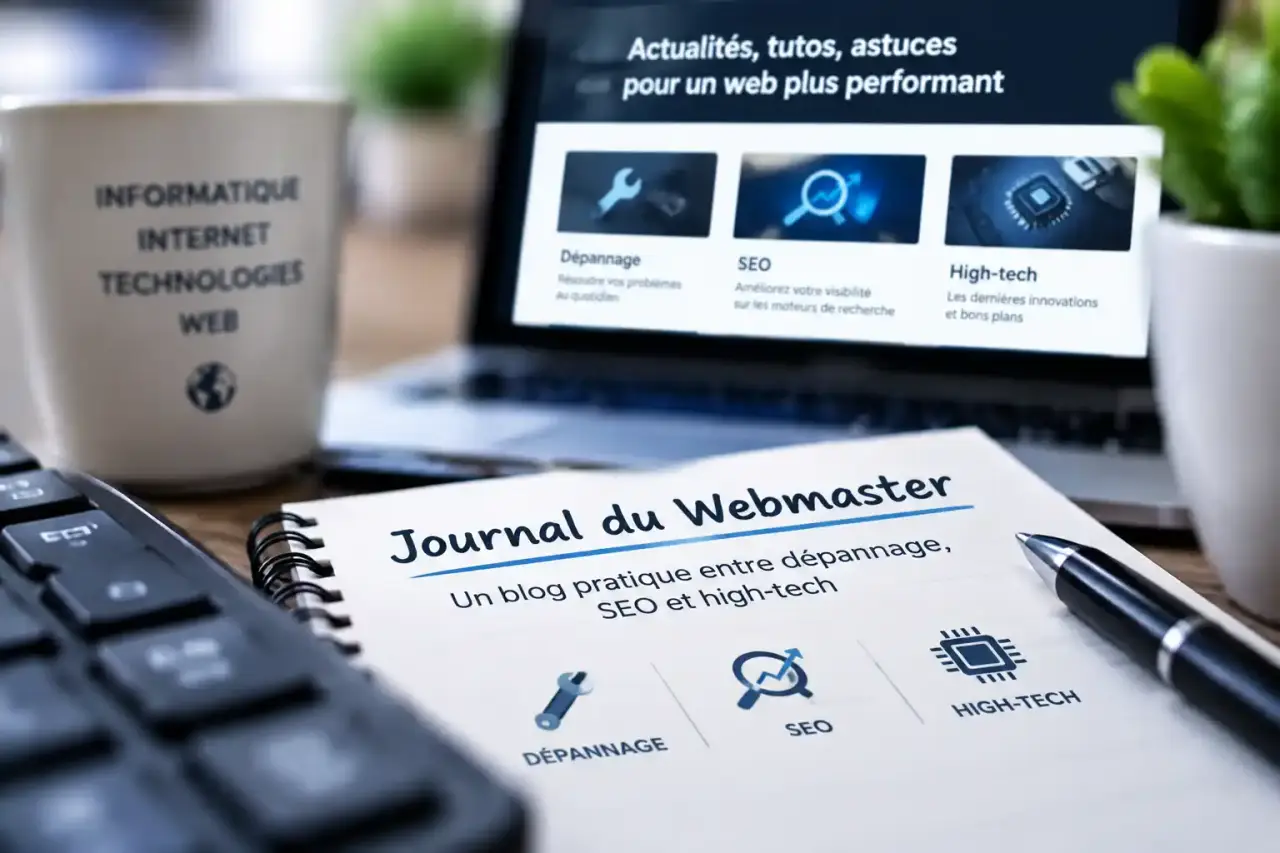 Journal du Webmaster : un blog pratique entre dépannage, SEO et high-tech