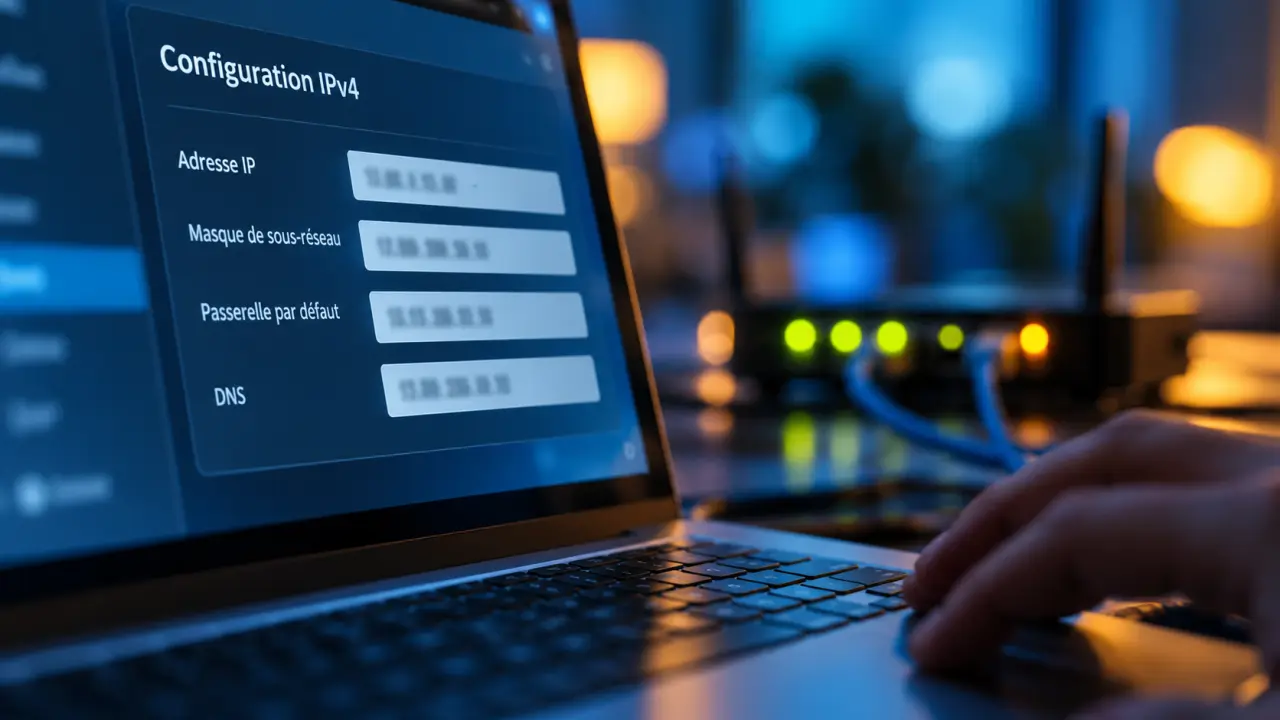 Adresse IP statique sur son ordinateur : les 4 valeurs à saisir sans couper sa connexion