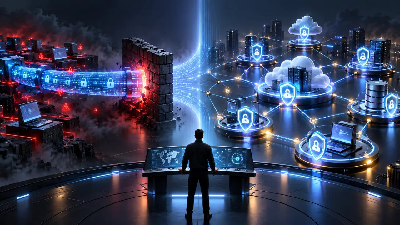 Flux de données sécurisés reliant des utilisateurs à des ressources cloud
