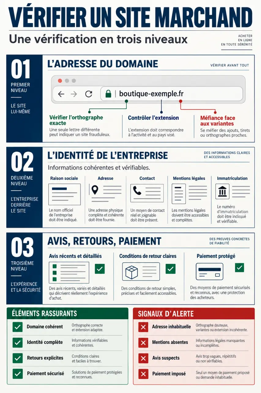VerifSites et les étapes pour vérifier la fiabilité d’un site marchand