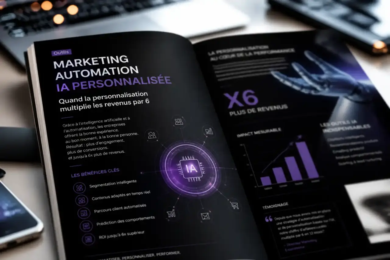 Outils marketing automation IA personnalisée : quand la personnalisation multiplie les revenus par 6