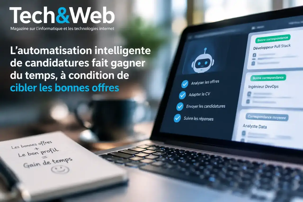 L’automatisation intelligente de candidatures fait gagner du temps, à condition de cibler les bonnes offres