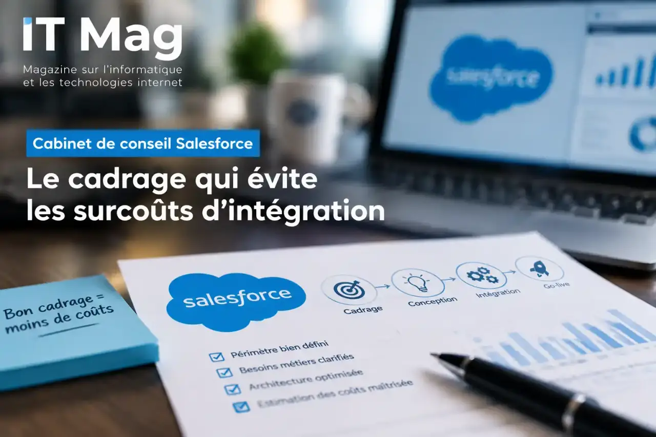 Cabinet de conseil Salesforce : le cadrage qui évite les surcoûts d’intégration