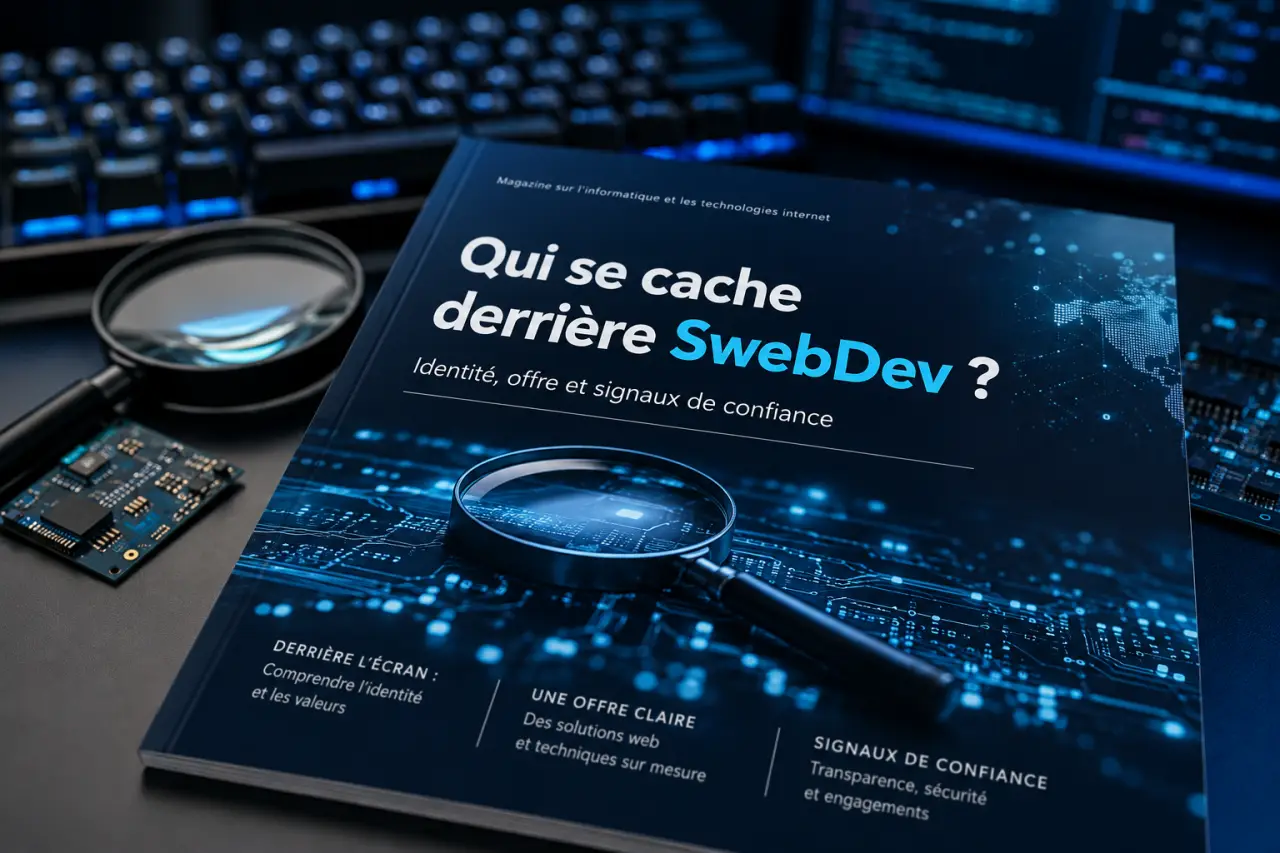 Qui se cache derrière SwebDev ? Identité, offre et signaux de confiance
